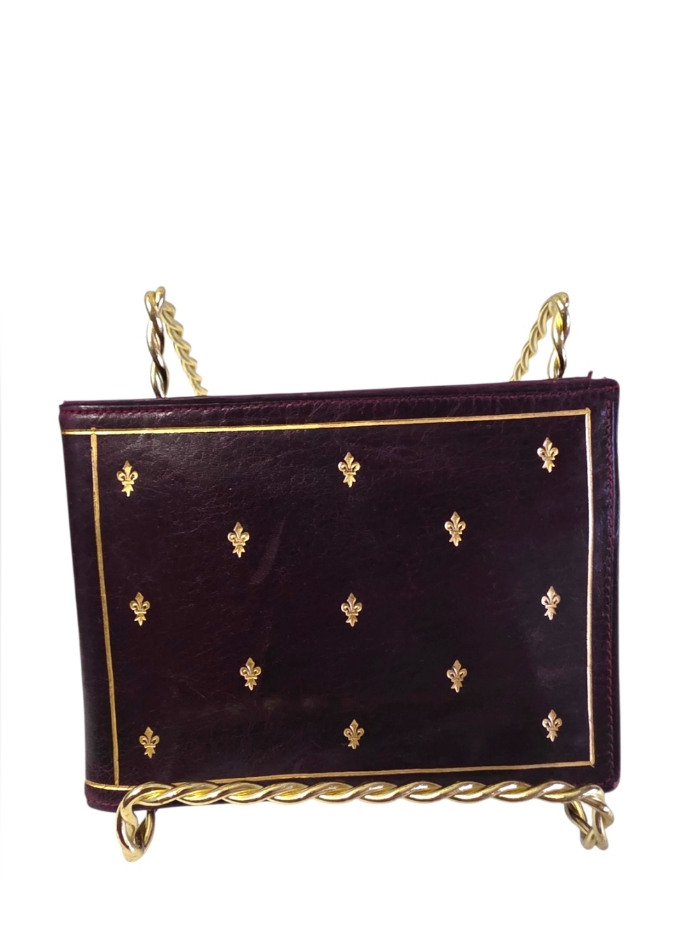 Pelletterie Ponte Vecchio Vintage Italian Leather Men’s Bifold Wallet